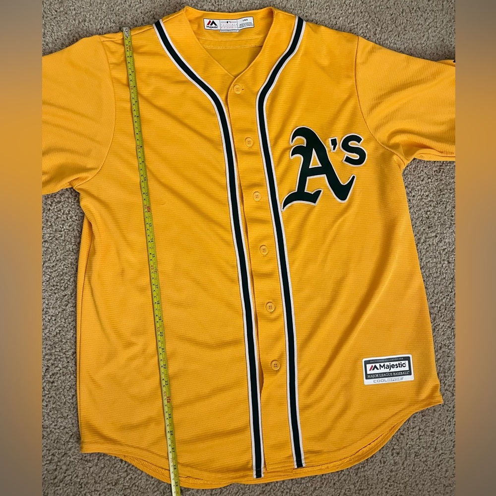 Majestic Coolbase Athletics Short Sleeve Jersey